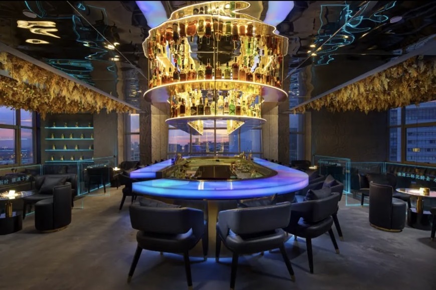 ล๊อบบี้โรงแรม-บาร์5ดาวที่อี้อู-อัพเกรดเป็นโรงแรม5ดาวติดตึกโรงงาน-บินไปตลาดจีนอี้อูYiwu